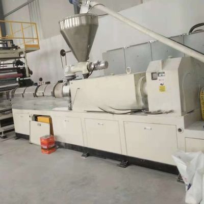 SJ90/33 Extrusion Molding Machine for Great Performance PVC Artifical Marble Sheet