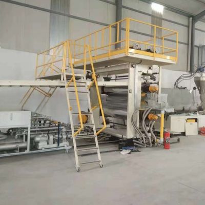 Separate Type Extruder Fashionable PP Plastic Processed Sheet/Board Production Line