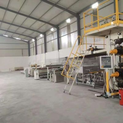 Separate Type Extruder Fashionable PP Plastic Processed Sheet/Board Production Line