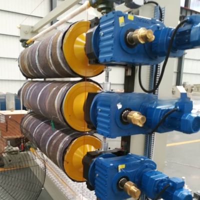 250.000kg Gross Weight Energy Saving PE PP Hollow Sheet/Board Extruder Making Machine
