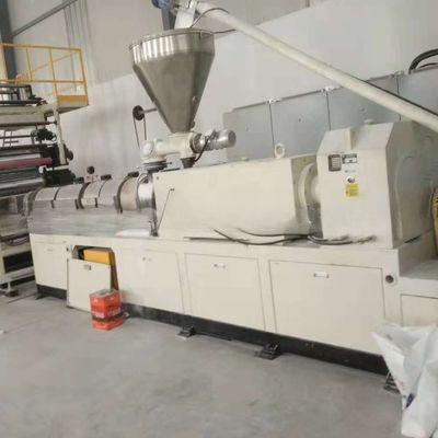 Full Intermeshing Engagement System PVC Artifical Marble Sheet Making Machine SJ90/33