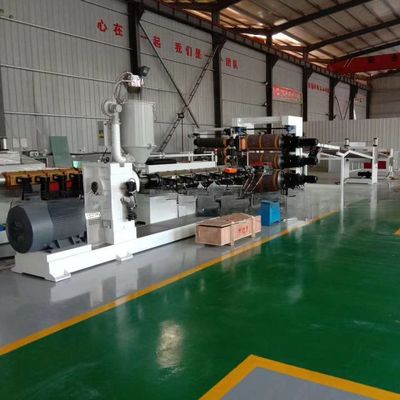 PP Plastic Processed German Technology PE ABS Sheet/Board Production Line 35*3.5*3.5m