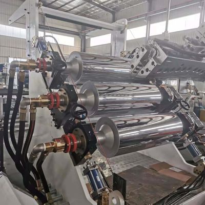 High Speed HIPS Sheet Extruder / PP PS Plastic Sheet Extrusion Machine