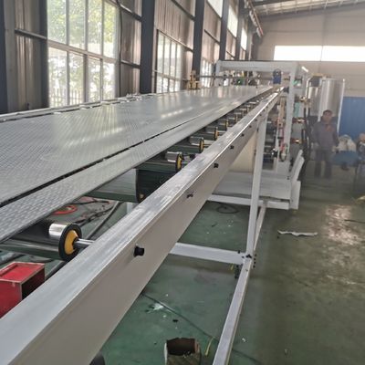 Single Plate HDPE Sheet Extrusion Line 600-1200mm Geocell Production Line