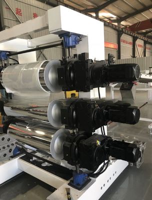 Feeding Mode One Feed Plastic Sheet Extrusion Machine for Thermoforming Production