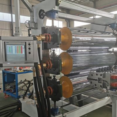 Twin-Screw Manufacturing Processing PP ABS PVC Sheet/Board Production Line with Screw