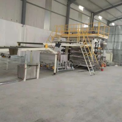 Plastic Processed PVC Deep Screw Structure PVC Artifical Marble Sheet Making Machine