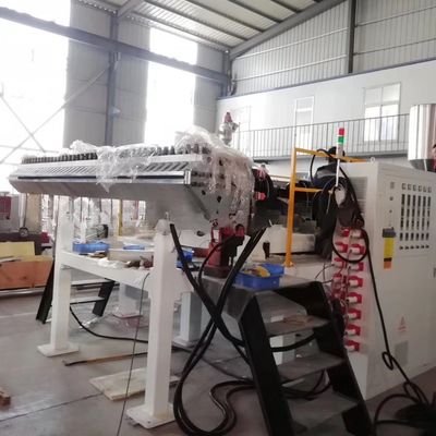 PVC Artifical Marble Sheet Extruder Line with Deep Screw 120/33 Screw Channel Structure