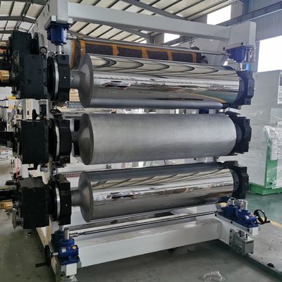 One Feed PVC Marble Sheet Extruder Line Making Machine for Loading Port in Qingdao