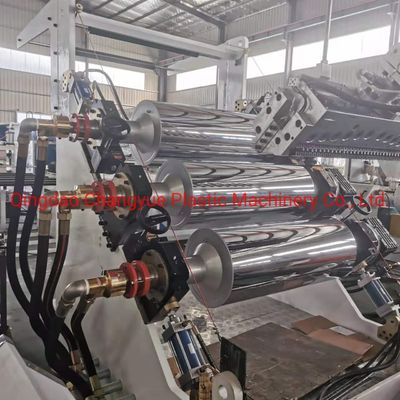High Speed HDPE PS ABS PP Sheet Foil Extrusion Making Machine for Plastic Processing