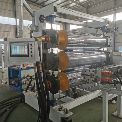 High Speed HDPE PS ABS PP Sheet Foil Extrusion Making Machine for Plastic Processing