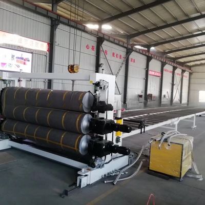 Automatic Assembly Structure PVC Marble Sheet Extruder Line in for and Efficiency
