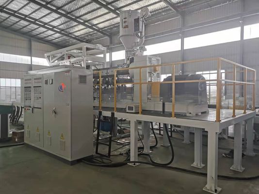 Plastic Sheet Extruder Machine / High Speed ABA Three Layer PP PS ABS HIPS Roll Sheet Extrusion Line