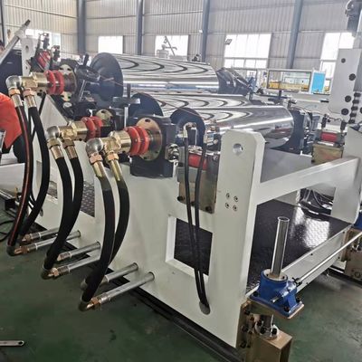 Plastic Sheet Extruder Machine / High Speed ABA Three Layer PP PS ABS HIPS Roll Sheet Extrusion Line