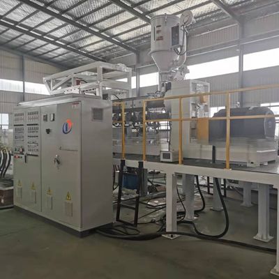 Experience PP ABS PMMA Sheet/Board Production Line Featuring Pipe Extruder Twin-Screw