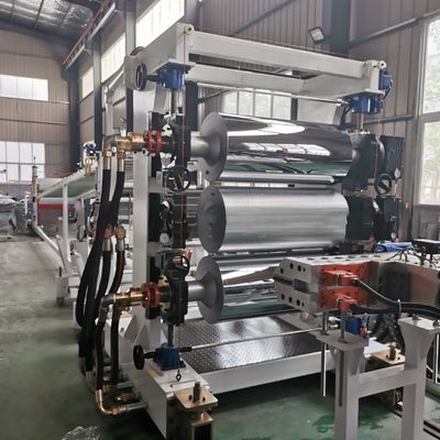 PP PS ABS HIPS Theromofroming Roll Sheet Extrusion Machine for Qingdao Port Loading