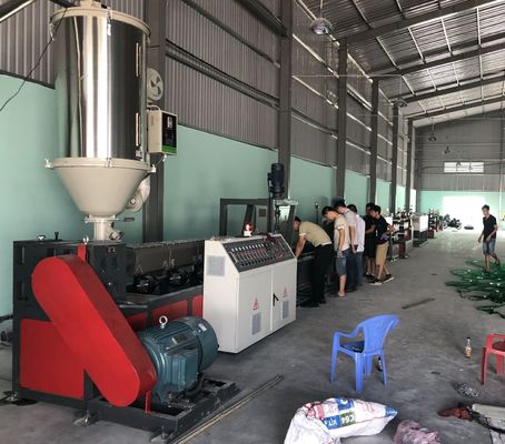 Pet/PP Material Strap Band Production Line with Exhaust Package Size 500.00cm*250.00cm*200.00cm