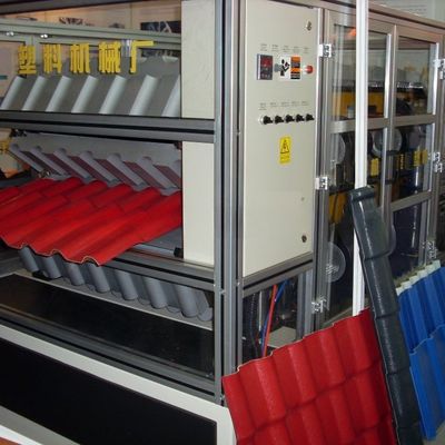 US ASA PVC Recycled Corrugated Roof Tile Sheet Extrusion Molding Machine for Durable