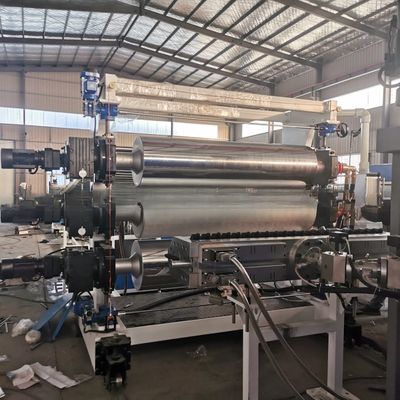 Exhaust PP Hollow Sheet/Board Making Machine with Plastic Processed PP