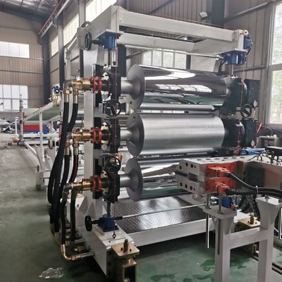 Deep Screw Channel Structure Sheet Extruder for PVC Artifical Marble Sheet Making Machine