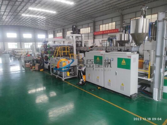 Site Installation Wide PP PE Sheet Thick Board Extrusion Production Line for B2B Markets