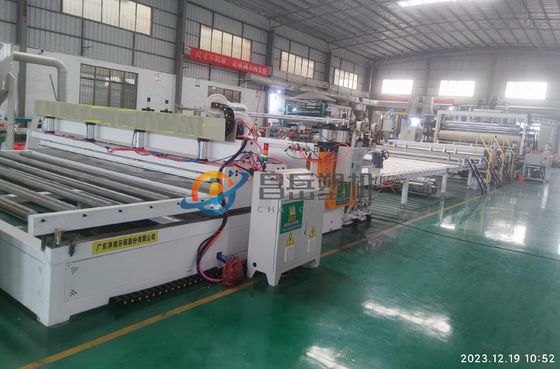 Site Installation Wide PP PE Sheet Thick Board Extrusion Production Line for B2B Markets