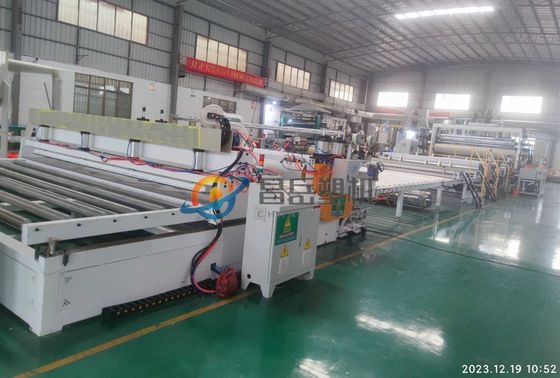 Site Installation Wide PP PE Sheet Thick Board Extrusion Production Line for B2B Markets