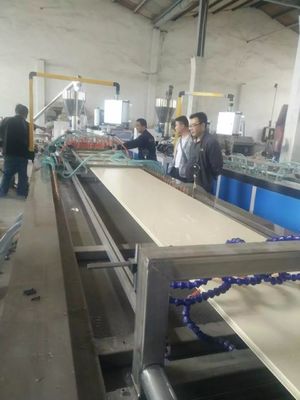 SJSZ 51/105 WPC Wall Panel Machine 300mm PVC Foam Board Extrusion Line