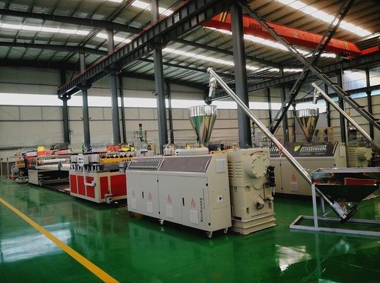 Celuka PVC Foam Board Production Line 350Kg/H WPC Board Extrusion Line