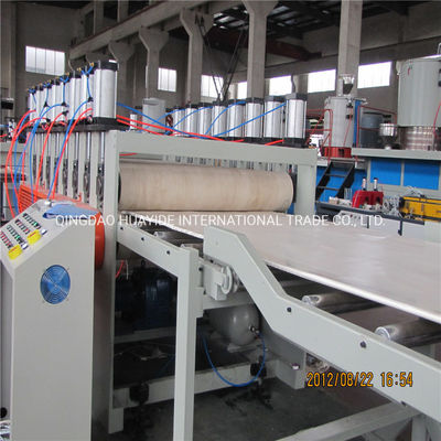 Width 1600mm-2050mm PVC Foam Board Extrusion Line Twin Screw