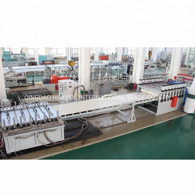 Width 1600mm-2050mm PVC Foam Board Extrusion Line Twin Screw
