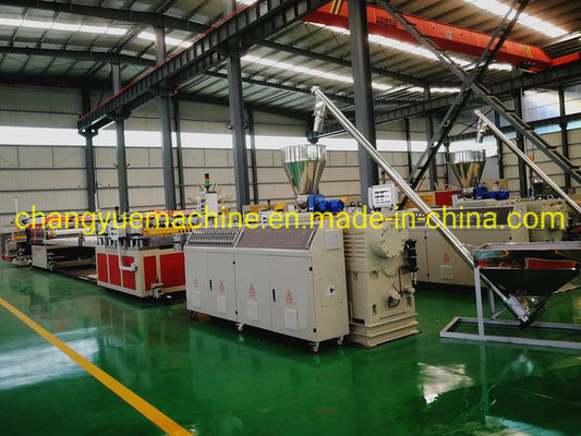 Solid WPC Board Production Line 80/156 Foam Board Production Line Customized