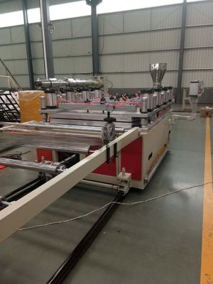 Solid WPC Board Production Line 80/156 Foam Board Production Line Customized