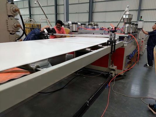600kg/H PVC Foam Board Production Line High Speed WPC Board Extrusion Line