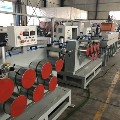 Exhaust Included Strap Band Production Line for Pet / PP Package Size 500.00cm * 250.00cm * 200.00cm