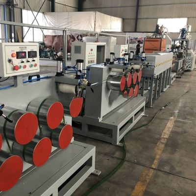 Exhaust Included Strap Band Production Line for Pet / PP Package Size 500.00cm * 250.00cm * 200.00cm