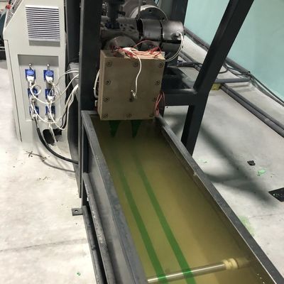 Highly Strap Band Production Line with Screw Channel Structure Deep Screw 0.5-1.5mm Thickness 500.00cm * 250.00cm * 200.00cm Package Size