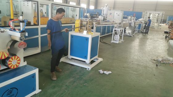 30Kn-120Kn Geo Strap Band Extrusion Line 120mm Plastic Sheet Extruder