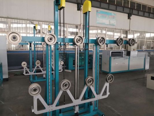 40KN-120KN Geo Strap Band Production Line With Single Screw Plastic Extruder