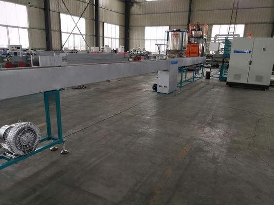 40KN-120KN Geo Strap Band Production Line With Single Screw Plastic Extruder
