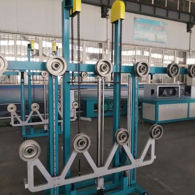 Rigid Geo Strap Band Extrusion Line 40mm-120mm Sheet Extrusion Equipment