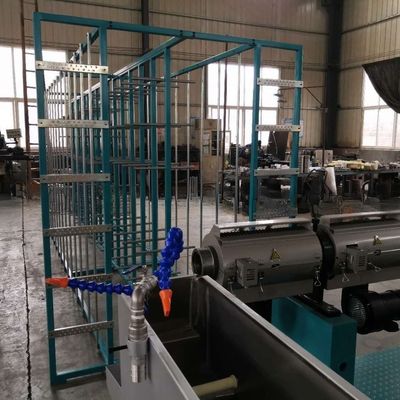 Rigid Geo Strap Band Extrusion Line 40mm-120mm Sheet Extrusion Equipment