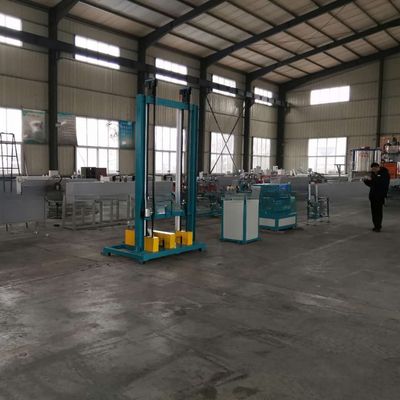 Rigid Geo Strap Band Extrusion Line 40mm-120mm Sheet Extrusion Equipment