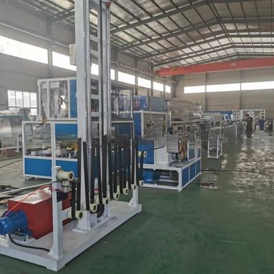 40kw PE PET Strapping Band Extrusion Line Geo Plastic Extruders Machine