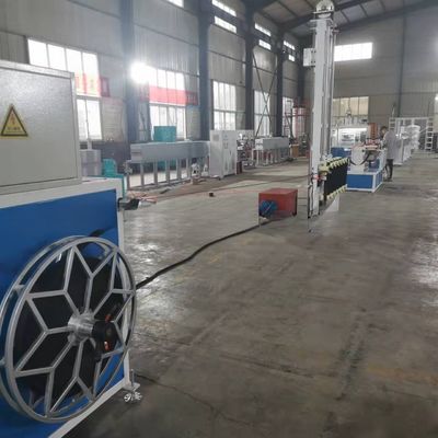 40kw PE PET Strapping Band Extrusion Line Geo Plastic Extruders Machine