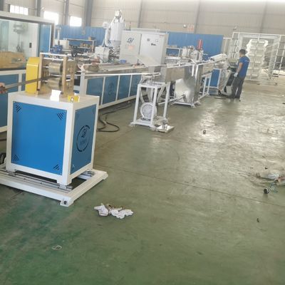 Long Usage Life Plastic Extruder Geo Strap Band Production Line for Customized Request