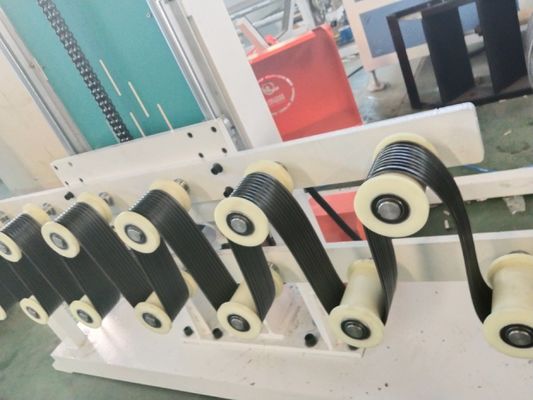 PET Fiber Geo Strap Production Line Computerized Plastic Extruders Machine