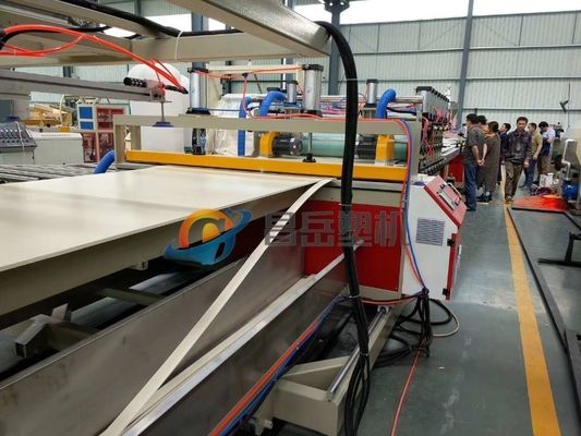 80/156 Screw Size Foam Board Production Line with 6 M Calibration Table Length and 15000.000kg Package Gross Weight