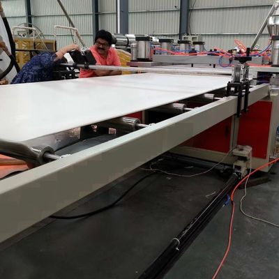 80/156 Screw Size Foam Board Production Line with 6 M Calibration Table Length and 15000.000kg Package Gross Weight