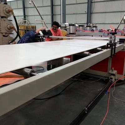 80/156 Screw Size One Feed PVC Foam Board Production Line with Standards